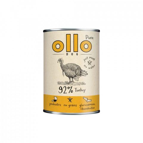 OLLO Pure Turkey - Nassfutter für Hunde - 850g - Fotogalerie 1
