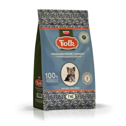 FOLK Small breeds Podhale-style lamb roast with quail and parsley - trockenfutter für Hunde - 7kg - Fotogalerie 1