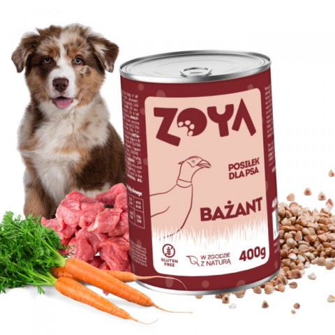 ZOYA Pheasant - Nassfutter für Hunde - 400g - Fotogalerie 2