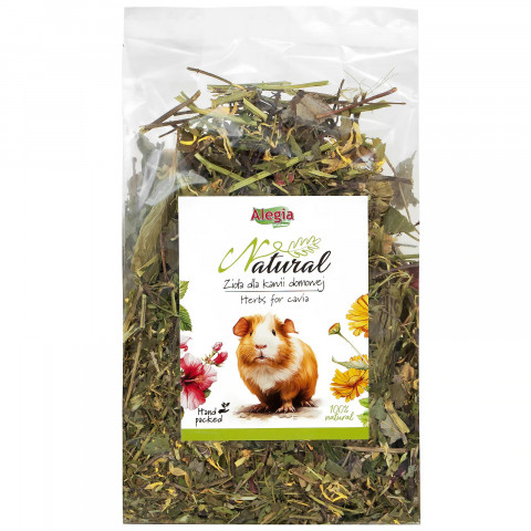 ALEGIA Herbs for cavia - Leckerbissen für heimische Meerschweinchen - 100g - Fotogalerie 1