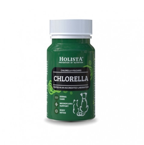 HOLISTA Chlorella - nahrungsergänzungsmittel für hunde und katzen - 90 pcs - Fotogalerie 1