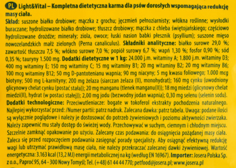 JOSERA Adult Light & Vital - Trockenfutter für Hunde - 6x900g - Fotogalerie 5