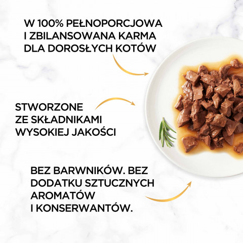 GOURMET Gold Sauce Delight Rindfleisch - Katzen Nassfutter - 85 g - Fotogalerie 8