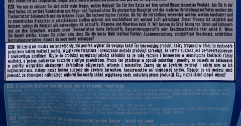 DOLINA NOTECI Superfood Lamm - Katzentrockenfutter - 1 kg - Fotogalerie 3