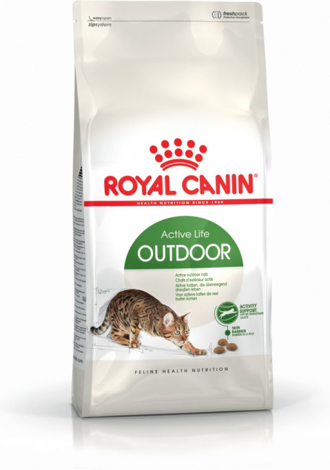 Royal Canin Active Life Outdoor Katzen-Trockenfutter 4 kg Adult Geflügel - Fotogalerie 9
