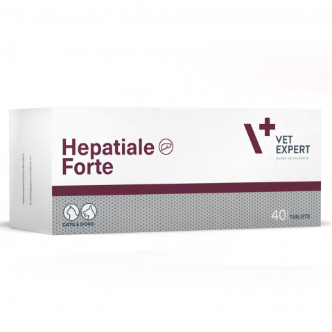 VETEXPERT Hepatiale Forte - nahrungsergänzungsmittel für hunde und katzen - 40 tabletten - Fotogalerie 1