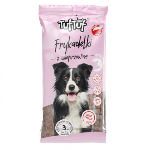 TUF TUF Frikadellen Mix aus 4 Geschmacksrichtungen – Hundesnack – 12x70g - Fotogalerie 15