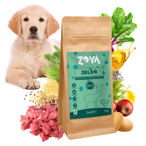 ZOYA ColdPRO Deer - trockenfutter für Hunde - 1kg - Fotogalerie 2