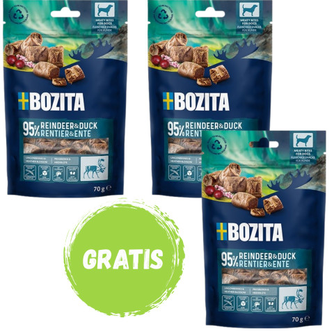Bozita 9118610 Hunde-/Katzenleckerli Hund Snacks Ente 70 g - Fotogalerie 1