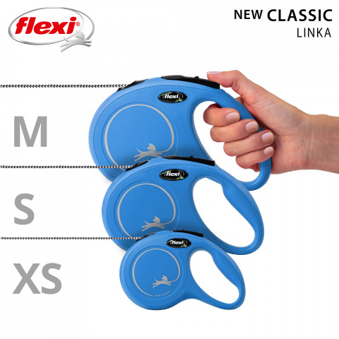 Flexi New Classic Hund Rückziehbare Leine 5 m - Fotogalerie 4