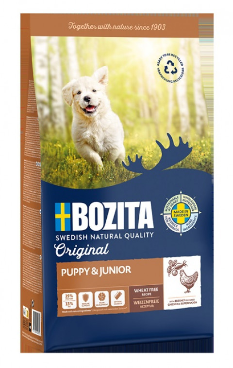 BOZITA Original Puppy & Junior Chicken - trockenfutter für Hunde - 12kg - Fotogalerie 1