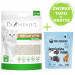 DIAMENTIQ Tofu Neutral Ultra clumping – Katzenstreu 2,5 kg + Paka Zwierzaka Lamm & Pute – Trockenfutter 400 g GRATIS. - Fotogalerie 1