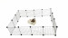 C&C Modularer Hundeauslauf 180x75 cm - Fotogalerie 2
