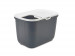 SAVIC HOP Anthrazit mit Weißem Deckel – Katzentoilette – 58,5x39x39,5 cm – 1 Stk. - Fotogalerie 1