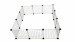  C&C Modularer Hundeauslauf 145x75x37 cm - Fotogalerie 1