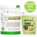 DIAMENTIQ Tofu Neutral Ultra clumping – Katzenstreu 2,5 kg + Paka Zwierzaka Pute & Forelle – Trockenfutter für Kätzchen 400 g GRATIS. - Fotogalerie 1