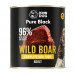 JOHN DOG Pure Black Wildschwein - Nassfutter für Hunde - 800g - Fotogalerie 1