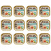 SHELMA Salmon and white fish pate - nassfutter für Katzen - 12x100g - Fotogalerie 1