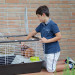 FERPLAST Casita 120 - Käfig für Meerschweinchen und Kaninchen - Fotogalerie 9