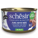 SCHESIR Tuna with beef in jelly - nassfutter für Katzen - 85g - Fotogalerie 1