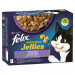  Purina Felix Sensations Mix Truthahn, Makrele, Lamm, Hering Box - Katzen Nassfutter - 12x85 g - Fotogalerie 1