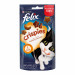 FELIX Crispies Beef, Chicken - Trockenfutter für Katzen - 45 g - Fotogalerie 1
