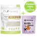 DIAMENTIQ Tofu Matcha Ultra clumping – Katzenstreu 2,5 kg + Paka Zwierzaka Kaninchen & Lachs – Trockenfutter 400 g GRATIS. - Fotogalerie 1