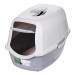 DIAMENTIQ BAYA white/light grey - Katzentoilette - 55,5 x 40 x 38,7 cm - Fotogalerie 8