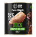JOHN DOG Pure Black Ente - Nassfutter für Hunde - 800g - Fotogalerie 1