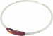 ZOLUX Bivouak LED Silikon transparent rot - Hundehalsband - 30-60 cm - Fotogalerie 2