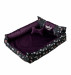 GO GIFT Hunde- und Katzenbett XXL - lila - 110x90x18 cm - Fotogalerie 1