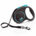 Flexi Automatische Leine Black Design S 5 m, Blau - Fotogalerie 1