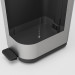 ROTHO Ribo Silver - mülleimer mit pedal – 35l - Fotogalerie 6