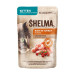 SHELMA Kitten with salmon and turkey in sauce - nassfutter für Katzen - 4x85g - Fotogalerie 3