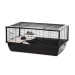 INTER-ZOO Bob + Wood black - Käfig für einen Hamster - Fotogalerie 1