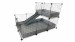 C&C modularer Käfig mit Etage 3x2 + Loft 2x1 + Silberne Rampe - Fotogalerie 1