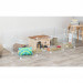 TRIXIE heimlaufstall für meerschweinchen und kaninchen - 140 x 35 x 70 cm - Fotogalerie 11