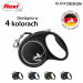 Flexi Black Design M 5 m Hund Rückziehbare Leine - Fotogalerie 5