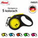 Flexi New NEON 5 m Schwarz, Gelb Hund Rückziehbare Leine - Fotogalerie 6
