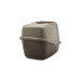 SAVIC Nestor warm grau-schokoladenbraun - geschlossene Katzentoilette - 56x39x38,5 cm - 1 Stk. - Fotogalerie 6