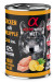 ALPHA SPIRIT WET Huhn mit Ananas - Nassfutter für Hunde - 400g - Fotogalerie 1