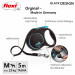 Flexi Automatische Leine Black Design M 5 m, Blau - Fotogalerie 6