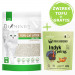 DIAMENTIQ Tofu Neutral Ultra clumping – Katzenstreu 4 kg + Paka Zwierzaka Pute & Forelle – Trockenfutter für Kätzchen 400 g GRATIS. - Fotogalerie 1