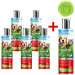 EUROWET Gereizte Haut - Shampoo für Hunde und Katzen - 200 ml - 5+1 GRATIS! - Fotogalerie 1