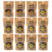 BULT Getrocknete Würstchen MIX aus 4 Geschmacksrichtungen – Hundesnack – 12x80g - Fotogalerie 1