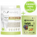 DIAMENTIQ Tofu Matcha Ultra clumping – Katzenstreu 2,5 kg + Paka Zwierzaka Pute & Forelle – Trockenfutter für Kätzchen 400 g GRATIS. - Fotogalerie 1