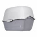DIAMENTIQ BAYA white/light grey - Katzentoilette - 55,5 x 40 x 38,7 cm - Fotogalerie 13