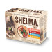 SHELMA with salmon, cod, chicken and beef in sauce - nassfutter für Katzen - 12x85g - Fotogalerie 1