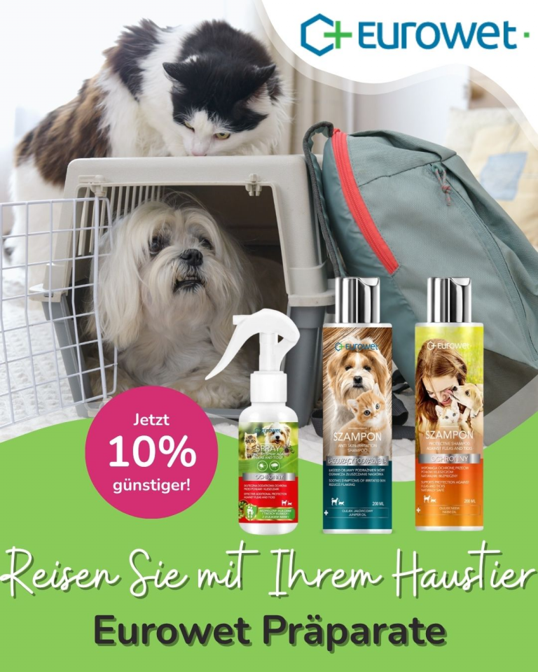 [OFERTA SPECJALNA] Kwiecień Podróż z pupilem Eurowet