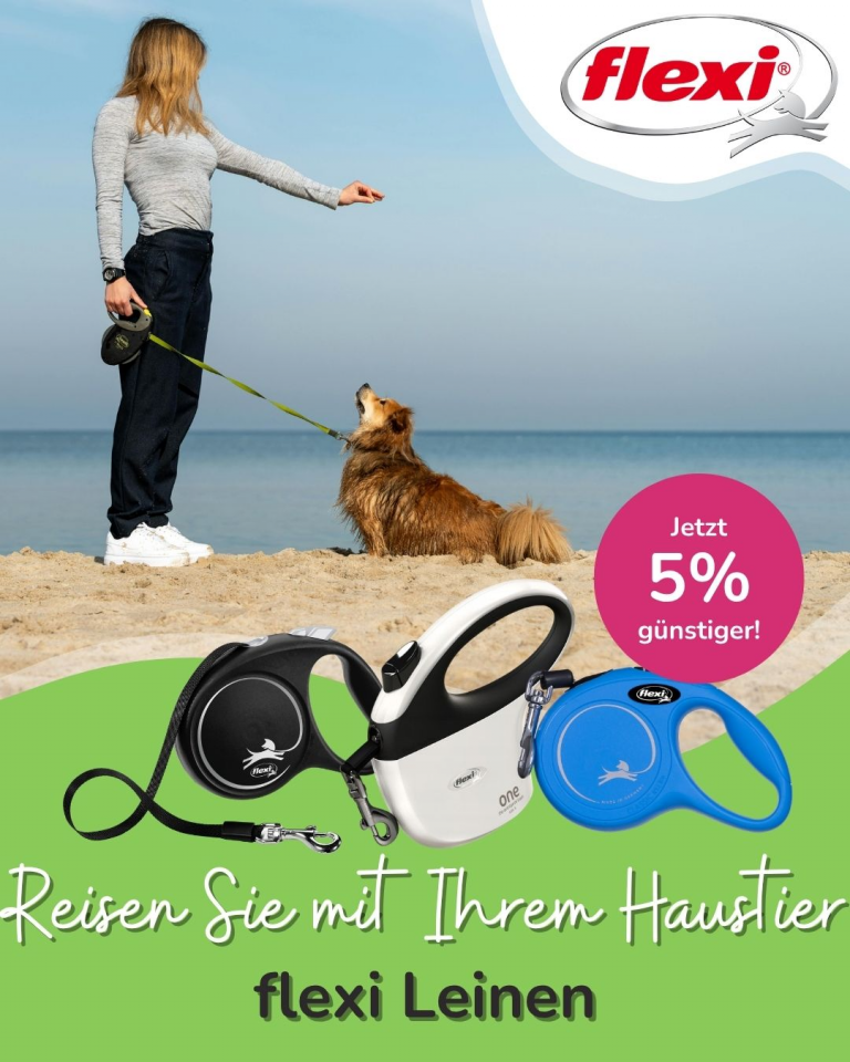 [OFERTA SPECJALNA] Kwiecień Podróż z pupilem flexi